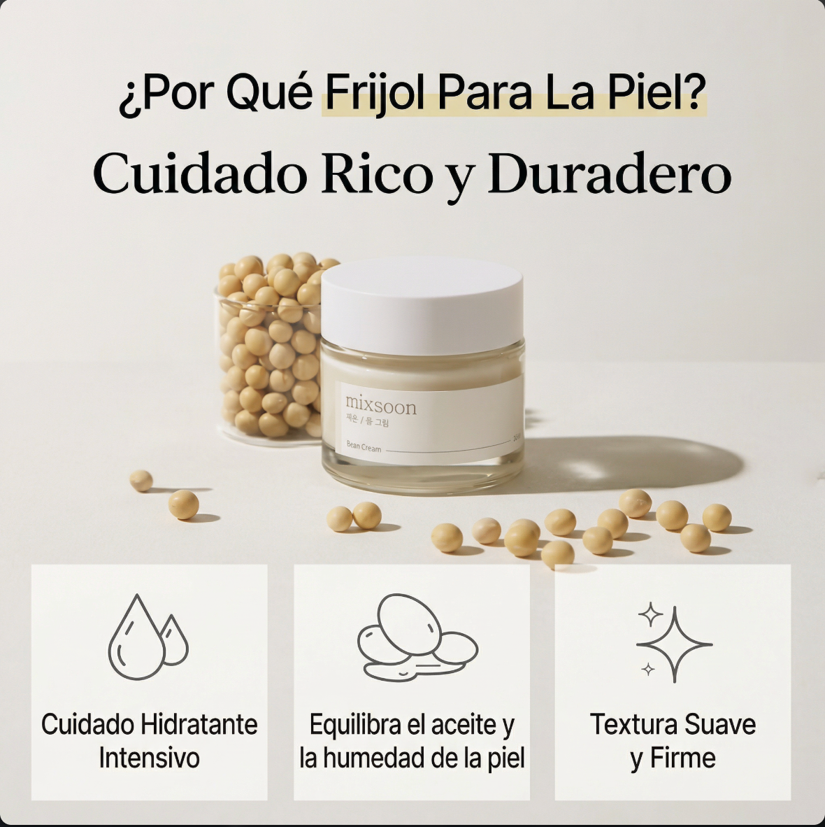 Crema Facial Mixsoon Bean 50ml
