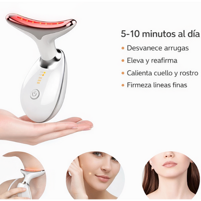 MASAJEADOR FACIAL REAFIRMANTE CON LED